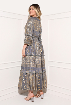 Vestido LUANA GRIS - comprar online