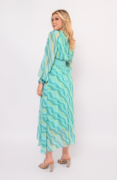 Vestido LUCINDA MENTA - comprar online