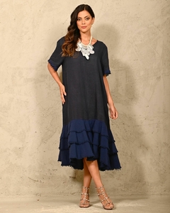 Vestido V.139 azul