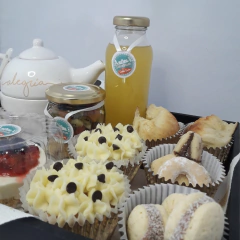 Desayuno Gold Tetera Tea for One - Desayunos y pasteleria | Andrea's Delicatessen