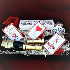 Bandeja Brindis Enamorados, Aniversario, Cumpleaños