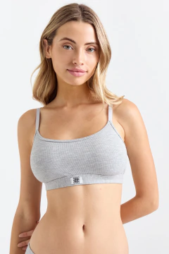 Top Feel Free Sweet Victorian - Gris