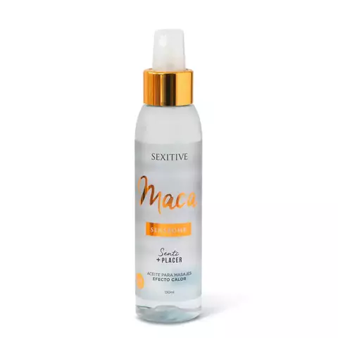 Aceite Para Masajes Efecto Calor - Maca