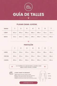 Pijama Rayado Piache piu en internet