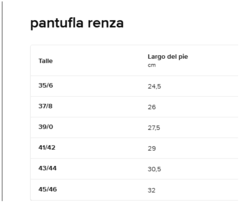 Pantuflas Lisas Jersey Renza en internet