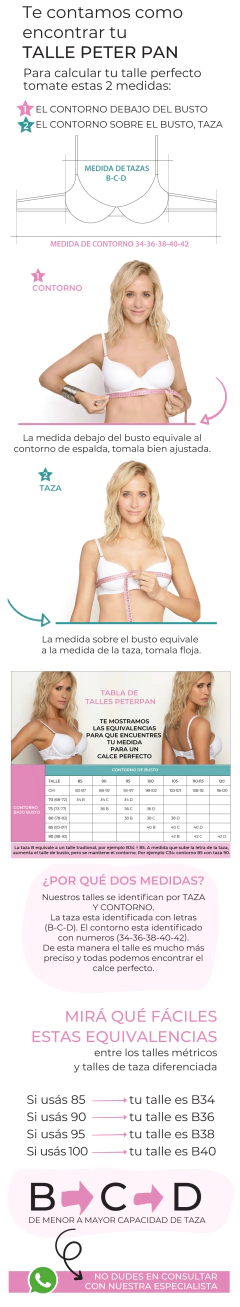 Imagen de Soutien Sin Aro Confort Peter Pan