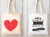 Bolsa Tela lienzo estampado x 10 unidades - comprar online