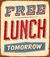 Chapas Retro Vintage. Mod Free Lunch