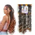Cabelo Jumbo para trança com cachos nas pontas Boho 210g 60cm French Curls Braids - Preta Brasileira