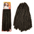 Nina Softex Crochet cabelo caheado pacote 80gr - Preta Brasileira