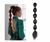 Trança bolha aplique sintético para cabelo 70cm material jumbo 120gr - Preta Brasileira