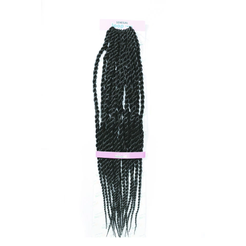 Cabelo Twist Torcido Senegal Loop 50cm - Torção Trança senegalesa