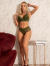 CONJUNTO LINGERIE LUXO SENSUALY - VERDE
