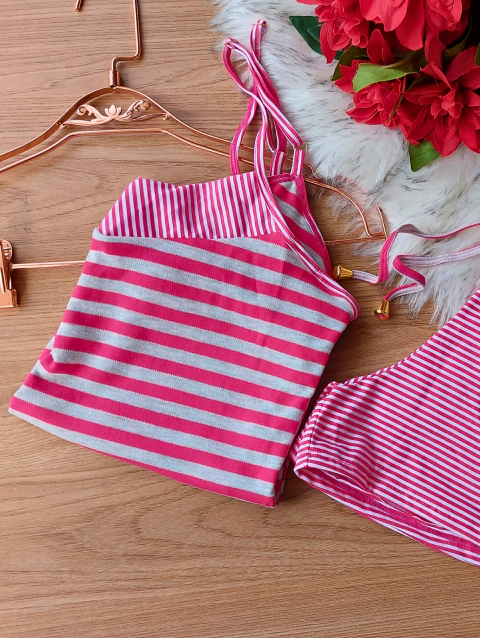 Imagem do PIJAMA CONFORT LISTRADO