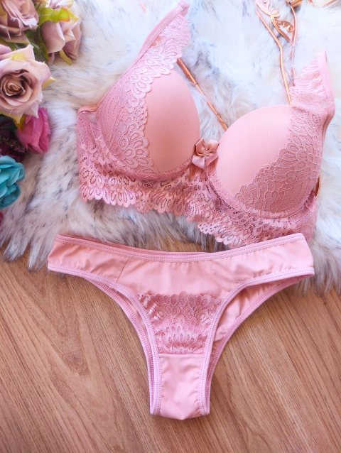 CONJUNTO ENCANTO COM ALÇA EM RENDA - loja online