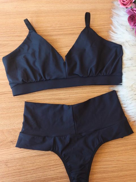 CONJUNTO CONFORT LISO COM BASE REFORÇADA - Itana | Lingerie Para todas elas!
