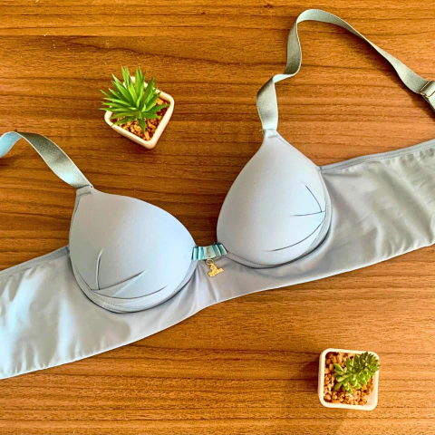 Imagem do Itana Sutiã Push Up Liso Microfibra com Bojo Reforçado e Aro