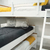 Cama alta con nido Nórdica Pekin Claudia Muebles