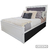 Dante con respaldo tapizado Claudia Muebles