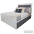 Dante con respaldo tapizado Claudia Muebles