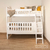 Cucheta con Cuna Funcional Americana Pekin Claudia Muebles