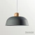 Lampara Colgante Gris