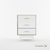 Mesa de Luz Nordica / Módulo de 3 Cajones Linnea Claudia Muebles