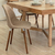 Silla Nina tapizada con 4 patas Claudia Muebles