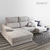Sofá Paris 2 y 3 Cuerpos Con Chaise Longue Claudia Muebles