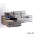 Sofá Paris 2 y 3 Cuerpos Con Chaise Longue Claudia Muebles