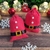 N019 - Mochila papai Noel pacote com 5 unidades - Rô Laços