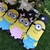 3149 - Gravatas e gargantilhas Minions M pacote com 10 unidades - Rô Laços