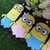 3149 - Gravatas e gargantilhas Minions M pacote com 10 unidades - loja online