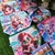 3704 -Bandana M Pool Party das princesas pacote com 10 unidades - Rô Laços