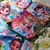 3704 -Bandana M Pool Party das princesas pacote com 10 unidades - comprar online