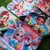 3704 -Bandana M Pool Party das princesas pacote com 10 unidades