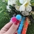 4105 - pompom com brilho para penteados pacote com 50 unidades (CORES SORTIDAS) - Rô Laços