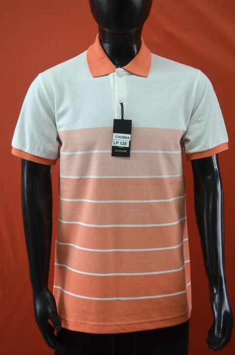 LP 128 PIQUE SALMON