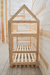 Cama casita superpuesta en internet