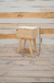 Mesa de luz retro un cajón - comprar online