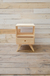Mesa de luz retro baja con cajón - comprar online
