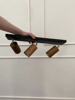 Plafón Moscú rectangular con cabezal móvil - tienda online