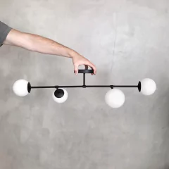 Bombay de techo 4 luces - comprar online