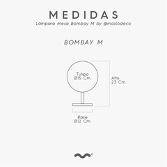 Imagen de Lámpara de mesa Bombay