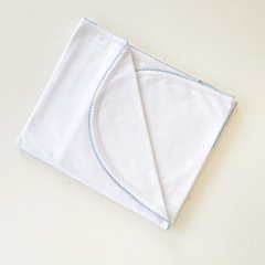 SET PICOT CELESTE - 8 PIEZAS - tienda online