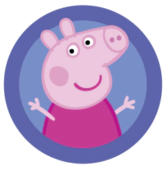 Peppa Pig - Redondo - comprar online