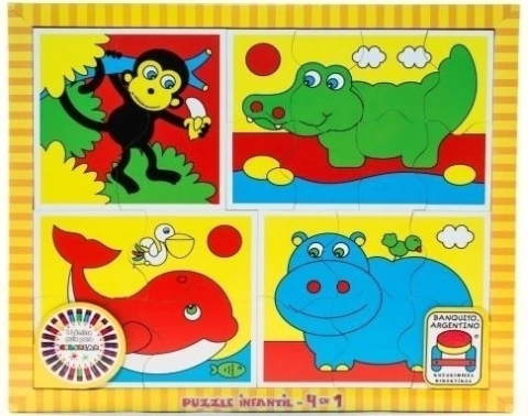 Imagen de Puzzle 4 en 1