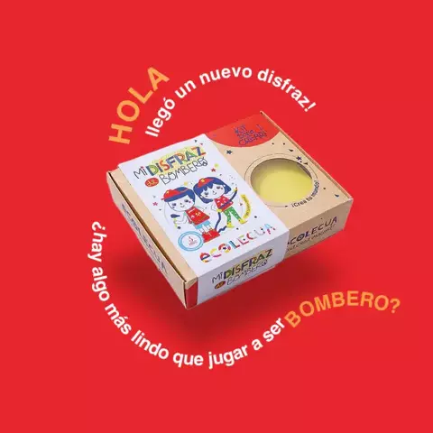 Mi disfraz de bombero