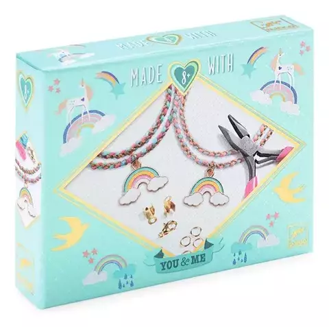Set Para Hacer Pulseras Arcoiris Djeco