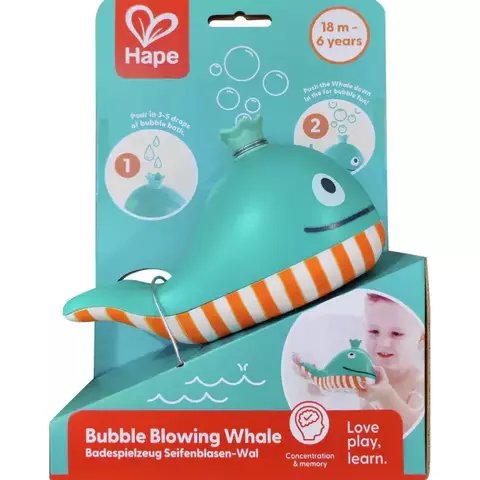Ballena burbujero para el baño